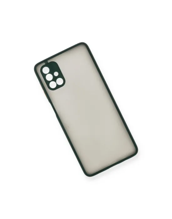 Samsung Galaxy M51 Kılıf Montreal Silikon Kapak - Yeşil