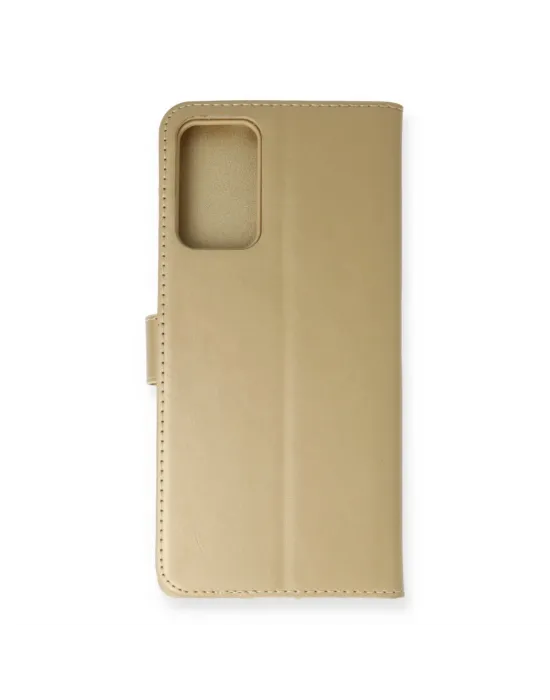 Samsung Galaxy Note 20 Kılıf Trend S Plus Kapaklı Kılıf - Gold
