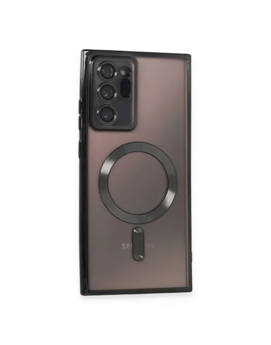 Samsung Galaxy Note 20 Ultra Kılıf Kross Magneticsafe Kapak - Siyah