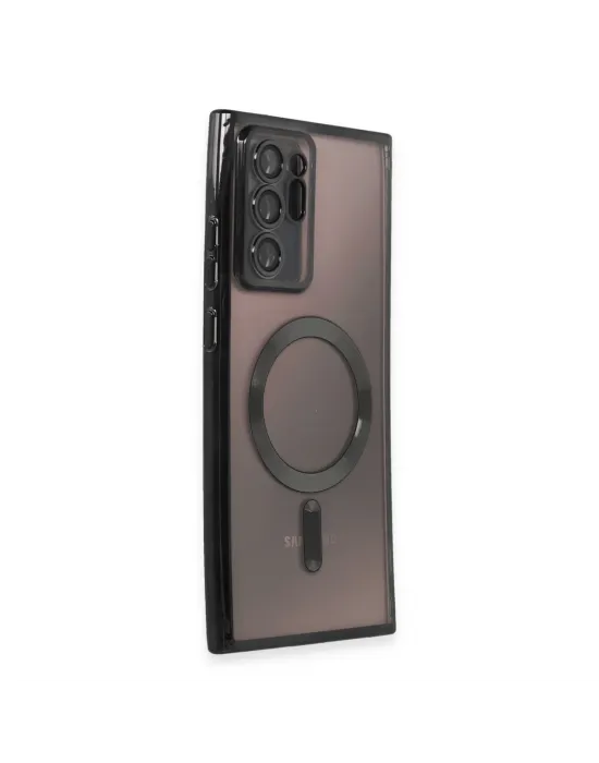 Samsung Galaxy Note 20 Ultra Kılıf Kross Magneticsafe Kapak - Siyah