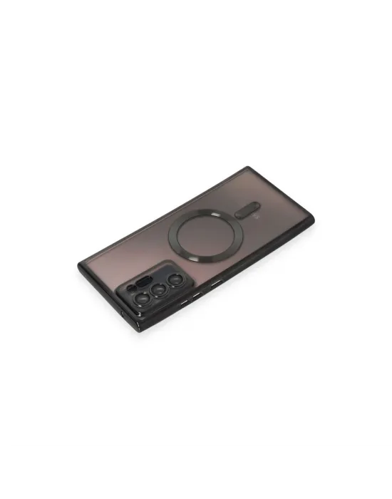 Samsung Galaxy Note 20 Ultra Kılıf Kross Magneticsafe Kapak - Siyah