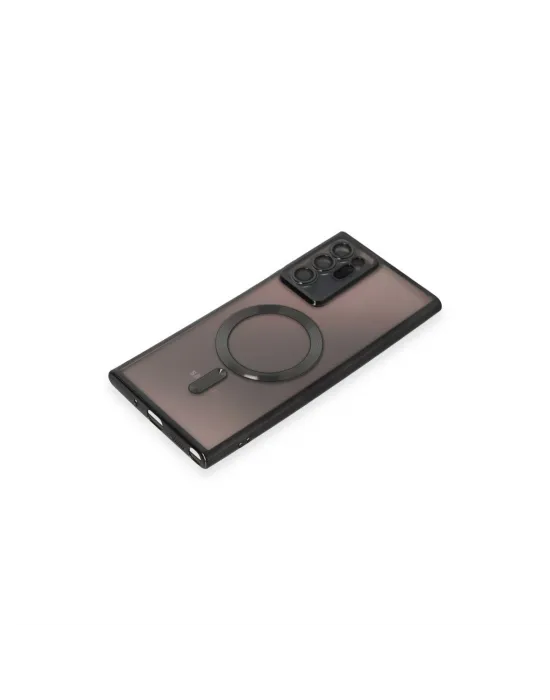 Samsung Galaxy Note 20 Ultra Kılıf Kross Magneticsafe Kapak - Siyah