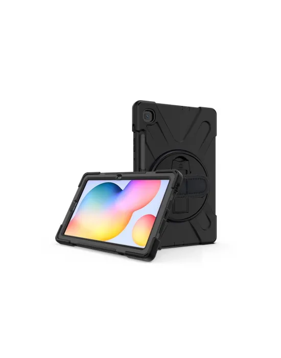 Samsung Galaxy P610 Tab S6 Lite 10.4 Kılıf Amazing Tablet Kapak - Siyah