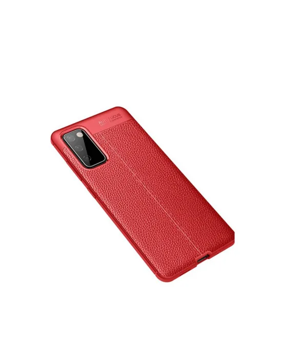 Samsung Galaxy S20 Fe Kılıf Auto Focus Kapak - Kırmızı