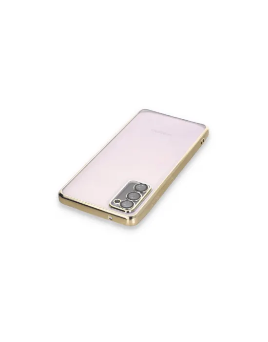 Samsung Galaxy S20 Fe Kılıf Razer Lensli Silikon - Gold