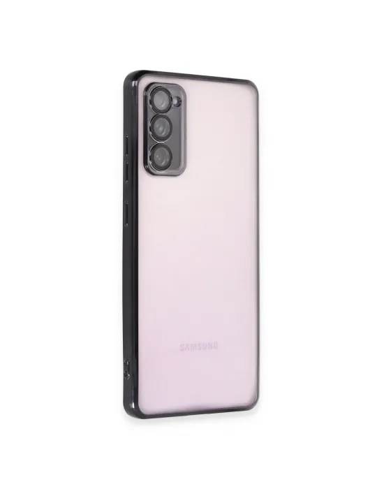 Samsung Galaxy S20 Fe Kılıf Razer Lensli Silikon - Siyah