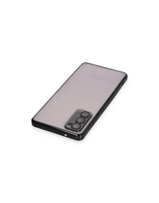 Samsung Galaxy S20 Fe Kılıf Razer Lensli Silikon - Siyah