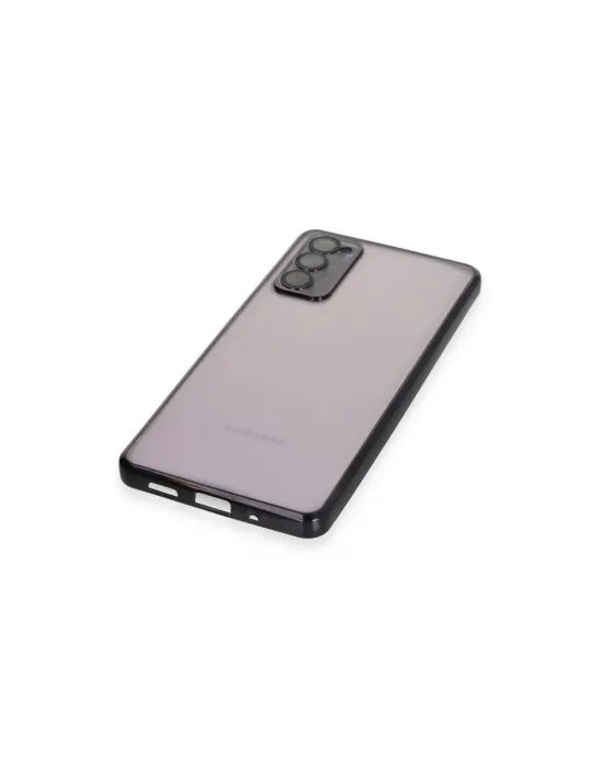 Samsung Galaxy S20 Fe Kılıf Razer Lensli Silikon - Siyah