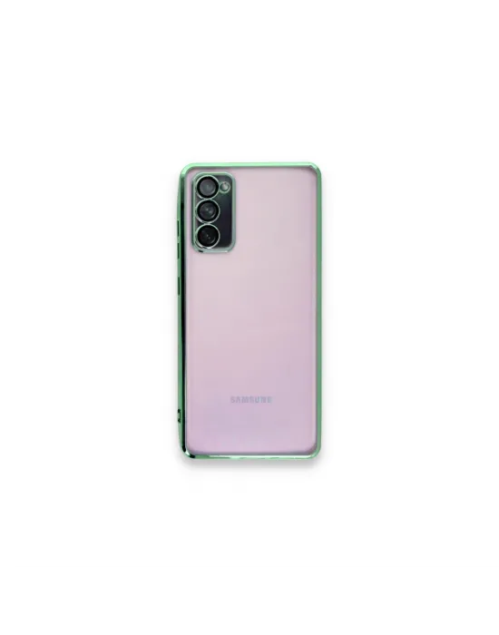 Samsung Galaxy S20 Fe Kılıf Razer Lensli Silikon - Yeşil