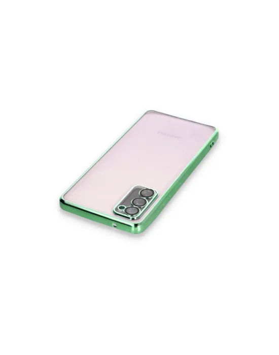 Samsung Galaxy S20 Fe Kılıf Razer Lensli Silikon - Yeşil