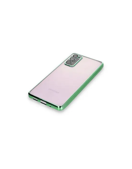 Samsung Galaxy S20 Fe Kılıf Razer Lensli Silikon - Yeşil