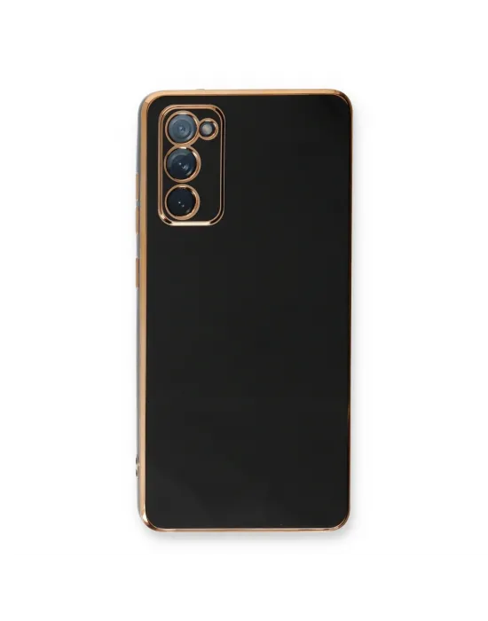 Samsung Galaxy S20 Fe Kılıf Volet Silikon - Siyah