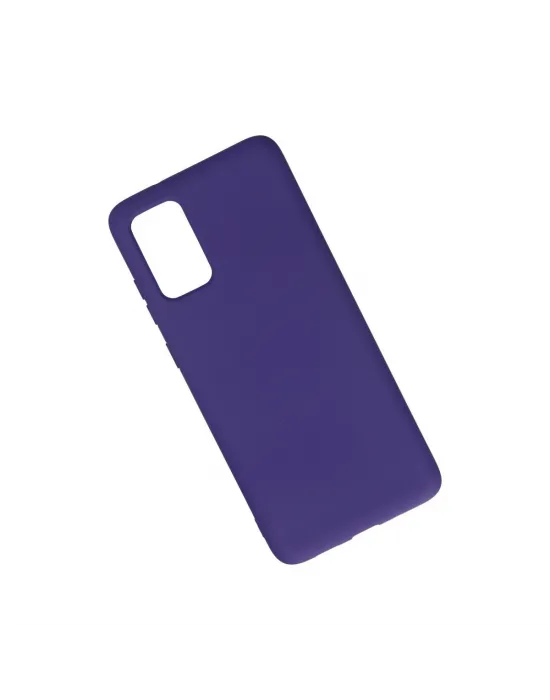 Samsung Galaxy S20 Plus Kılıf Nano İçi Kadife Silikon - Mor