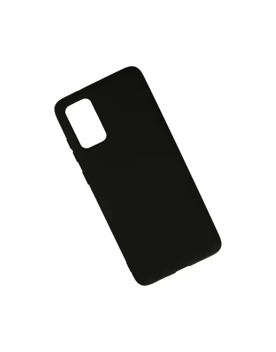Samsung Galaxy S20 Plus Kılıf Nano İçi Kadife Silikon - Siyah