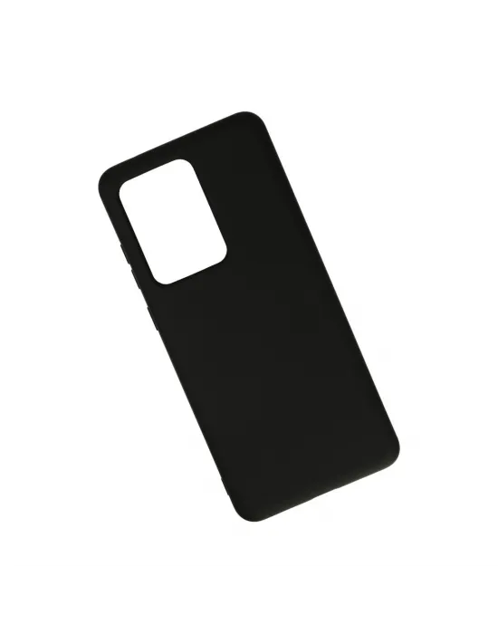 Samsung Galaxy S20 Ultra Kılıf Nano İçi Kadife Silikon - Siyah