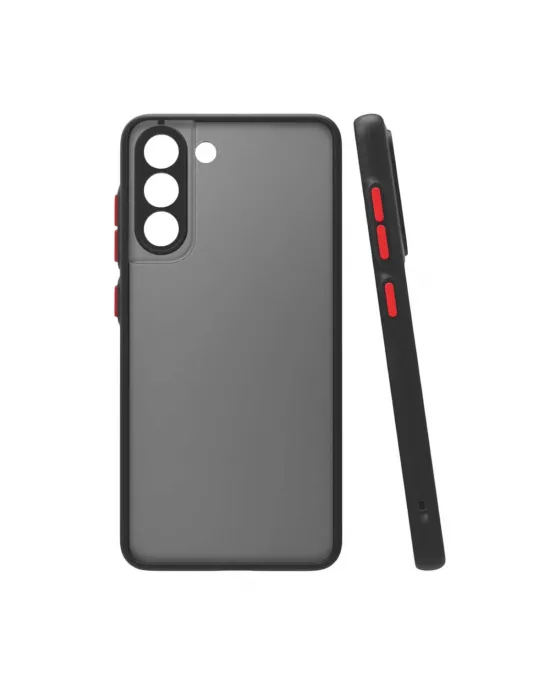 Samsung Galaxy S21 Fe Kılıf Montreal Silikon Kapak - Siyah