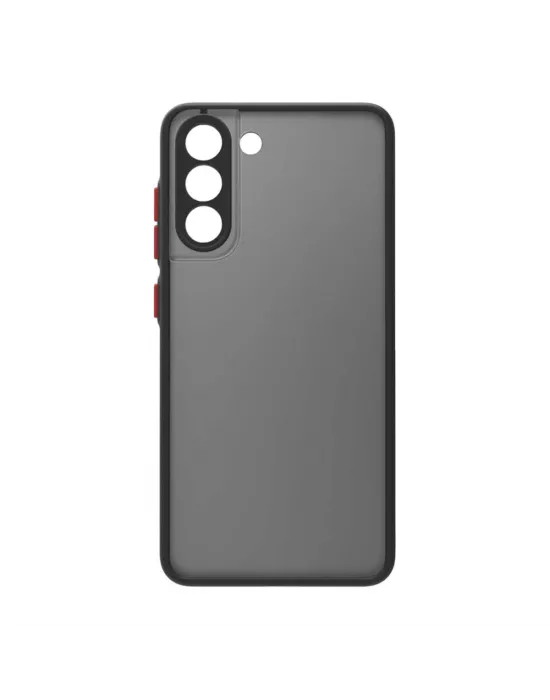 Samsung Galaxy S21 Fe Kılıf Montreal Silikon Kapak - Siyah