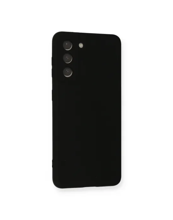 Samsung Galaxy S21 Fe Kılıf Nano İçi Kadife Silikon - Siyah