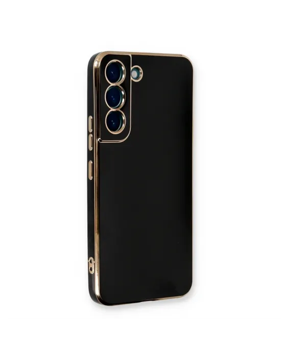 Samsung Galaxy S21 Fe Kılıf Volet Silikon - Siyah