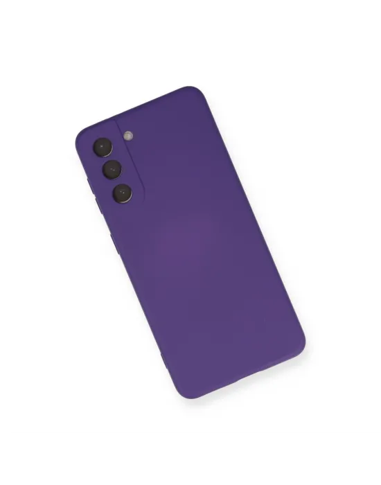 Samsung Galaxy S21 Kılıf Nano İçi Kadife Silikon - Mor
