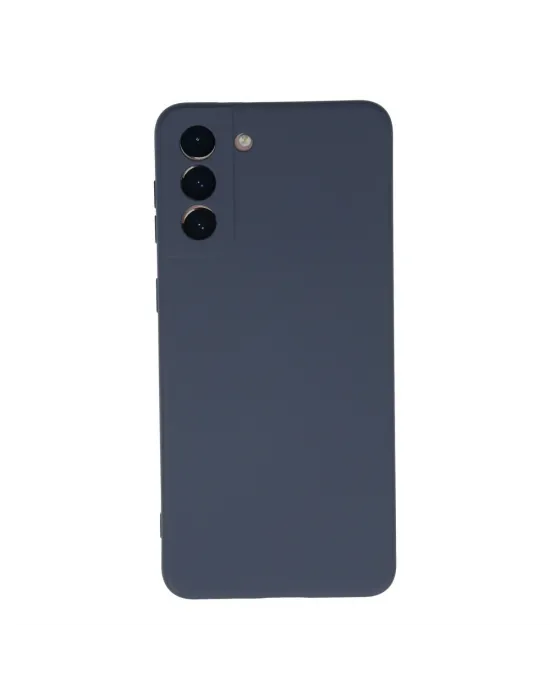 Samsung Galaxy S21 Plus Kılıf Nano İçi Kadife Silikon - Gri