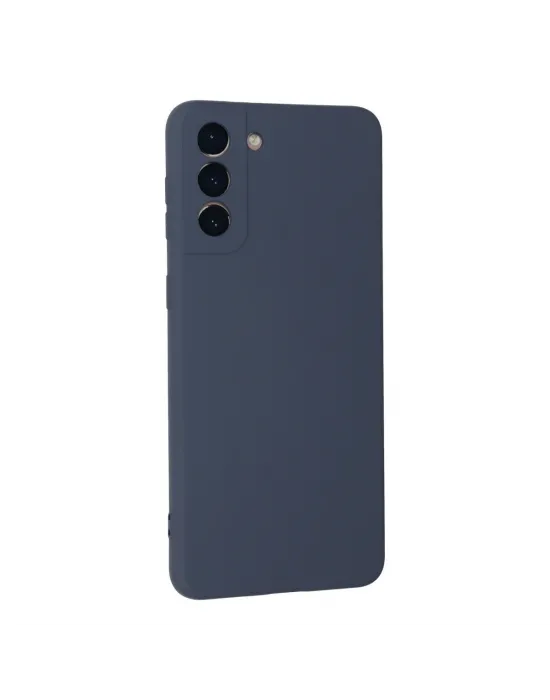 Samsung Galaxy S21 Plus Kılıf Nano İçi Kadife Silikon - Gri