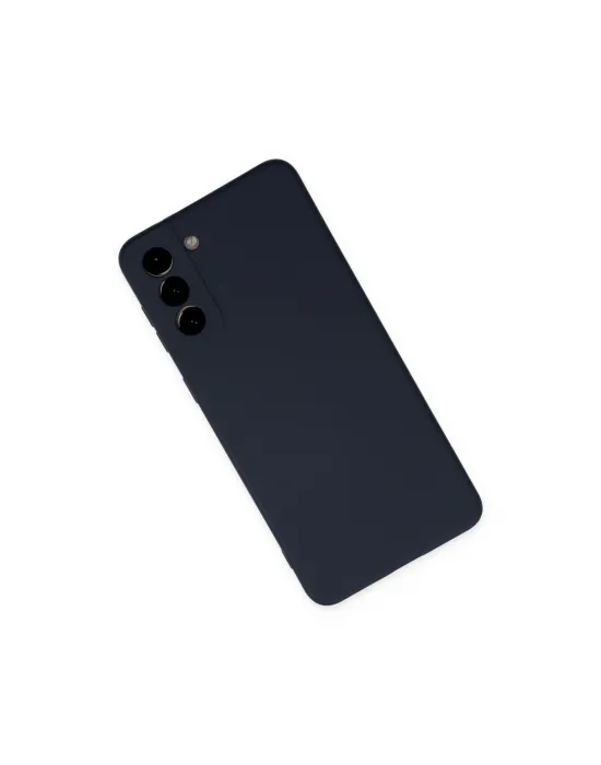 Samsung Galaxy S21 Plus Kılıf Nano İçi Kadife Silikon - Lacivert