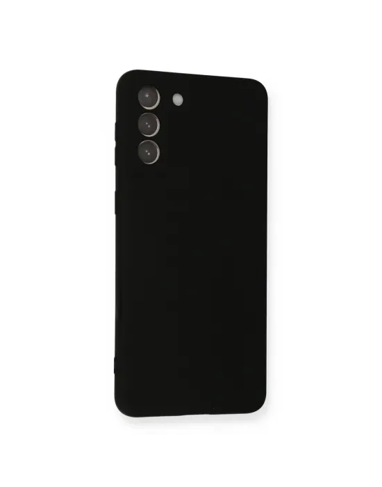 Samsung Galaxy S21 Plus Kılıf Nano İçi Kadife Silikon - Siyah