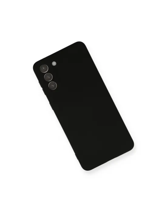 Samsung Galaxy S21 Plus Kılıf Nano İçi Kadife Silikon - Siyah