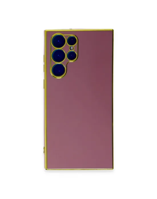 Samsung Galaxy S22 Ultra Kılıf Volet Silikon - Kırmızı