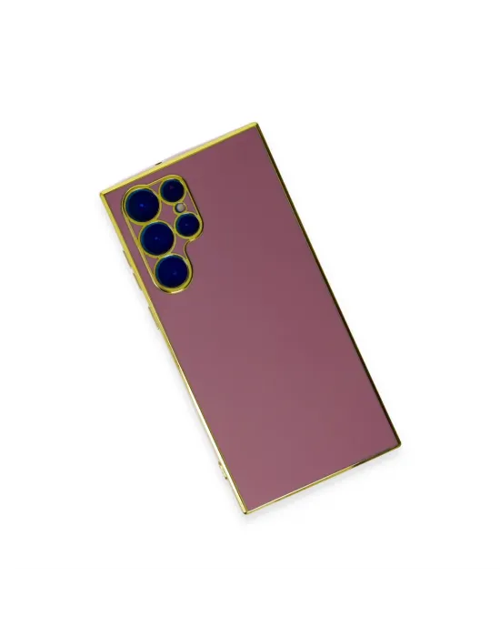 Samsung Galaxy S22 Ultra Kılıf Volet Silikon - Kırmızı