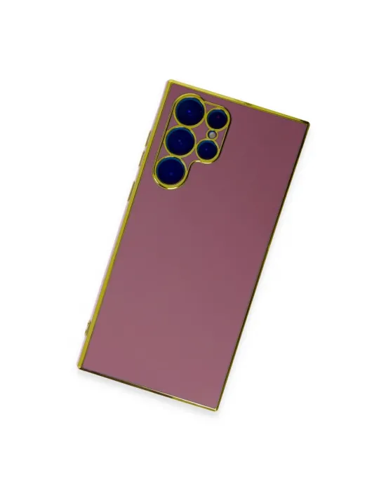 Samsung Galaxy S22 Ultra Kılıf Volet Silikon - Kırmızı