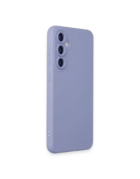 Samsung Galaxy S23 Fe Kılıf Nano İçi Kadife Silikon - Lila