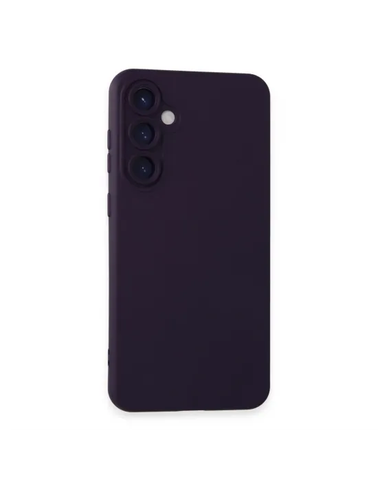 Samsung Galaxy S23 Fe Kılıf Nano İçi Kadife Silikon - Mor