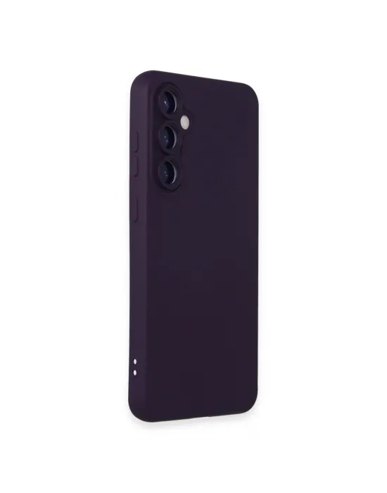 Samsung Galaxy S23 Fe Kılıf Nano İçi Kadife Silikon - Mor