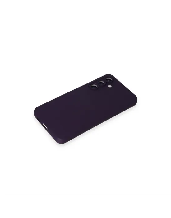 Samsung Galaxy S23 Fe Kılıf Nano İçi Kadife Silikon - Mor