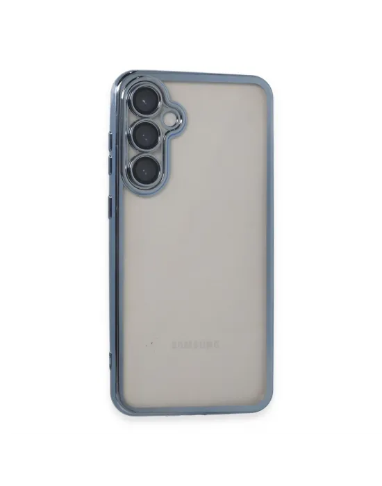 Samsung Galaxy S23 Fe Kılıf Razer Lensli Silikon - Açık Mavi