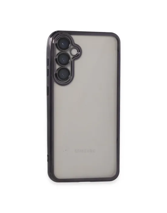 Samsung Galaxy S23 Fe Kılıf Razer Lensli Silikon - Mor