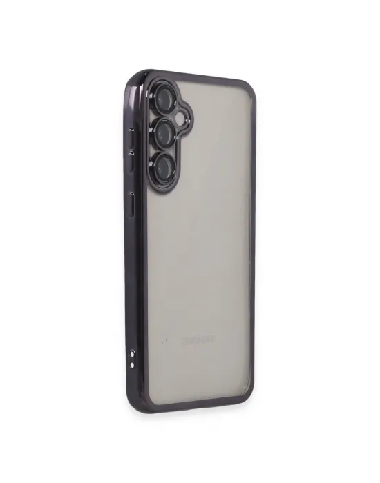Samsung Galaxy S23 Fe Kılıf Razer Lensli Silikon - Mor