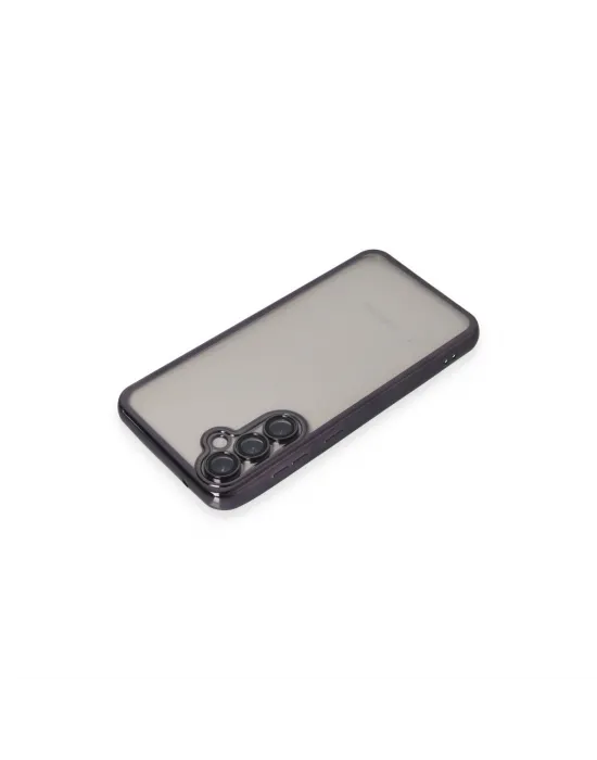 Samsung Galaxy S23 Fe Kılıf Razer Lensli Silikon - Mor
