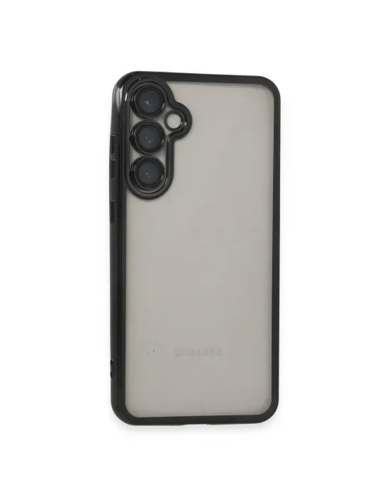 Samsung Galaxy S23 Fe Kılıf Razer Lensli Silikon - Siyah