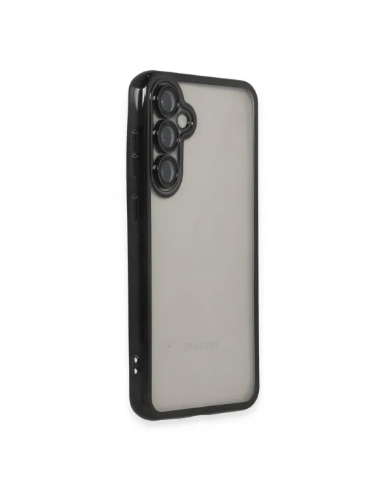 Samsung Galaxy S23 Fe Kılıf Razer Lensli Silikon - Siyah