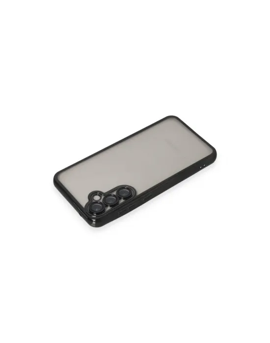 Samsung Galaxy S23 Fe Kılıf Razer Lensli Silikon - Siyah