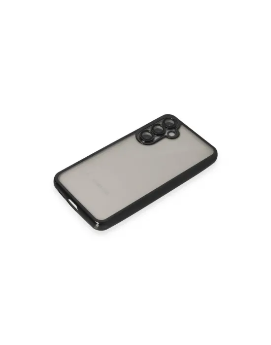 Samsung Galaxy S23 Fe Kılıf Razer Lensli Silikon - Siyah