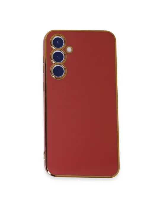 Samsung Galaxy S23 Fe Kılıf Volet Silikon - Kırmızı
