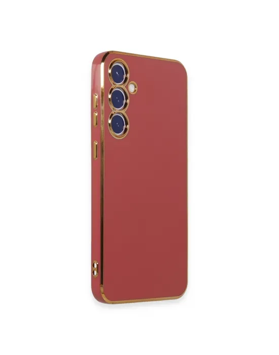 Samsung Galaxy S23 Fe Kılıf Volet Silikon - Kırmızı