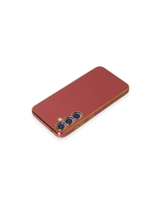 Samsung Galaxy S23 Fe Kılıf Volet Silikon - Kırmızı