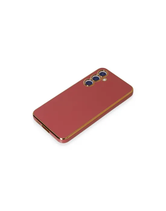 Samsung Galaxy S23 Fe Kılıf Volet Silikon - Kırmızı