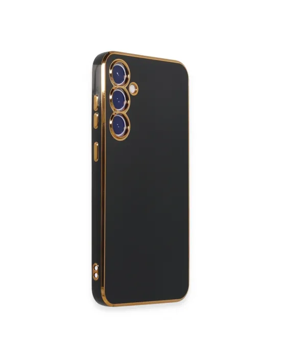 Samsung Galaxy S23 Fe Kılıf Volet Silikon - Siyah