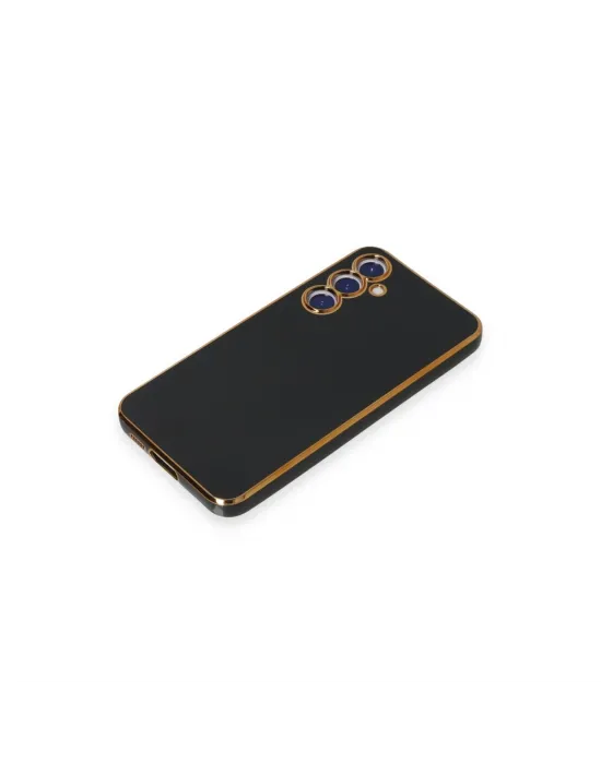Samsung Galaxy S23 Fe Kılıf Volet Silikon - Siyah